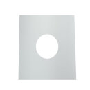 Ø 180 mm Jeremias DW FU / DW Silver Wand- und Deckenblende einteilig 0° Hochglanz