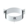 Ø 225 mm Jeremias DW FU / DW Silver Schornstein Abspannschelle 3-Punkt Hochglanz
