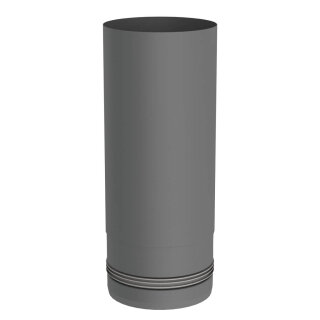 Ø 100 mm Pelletofenrohr 250 mm Längenelement Grau
