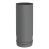 Ø 100 mm Pelletofenrohr 250 mm Längenelement Grau