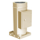 Ø 150 mm Jeremias DW FU Reinigungselement mit Grundplatte RAL Farbe