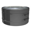 Ø 150 mm Jeremias DW FU / DW Silver Klemmband RAL...