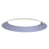 Ø 130 mm Jeremias DW FU / DW Silver Wandrosette / Wetterkragen Matt