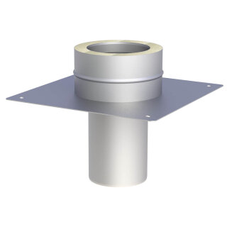 Ø 130 mm Jeremias DW FU Grundplatte für Kaminerhöhung Matt