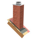 Jeremias Schornsteinverkleidung "Klinker" Rot...