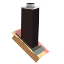 Jeremias Schornsteinverkleidung RAL Schokoladenbraun...